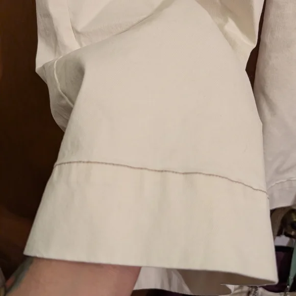 Lane Bryant Women's Straight Leg Cream Jeans - Picture 2 of 9